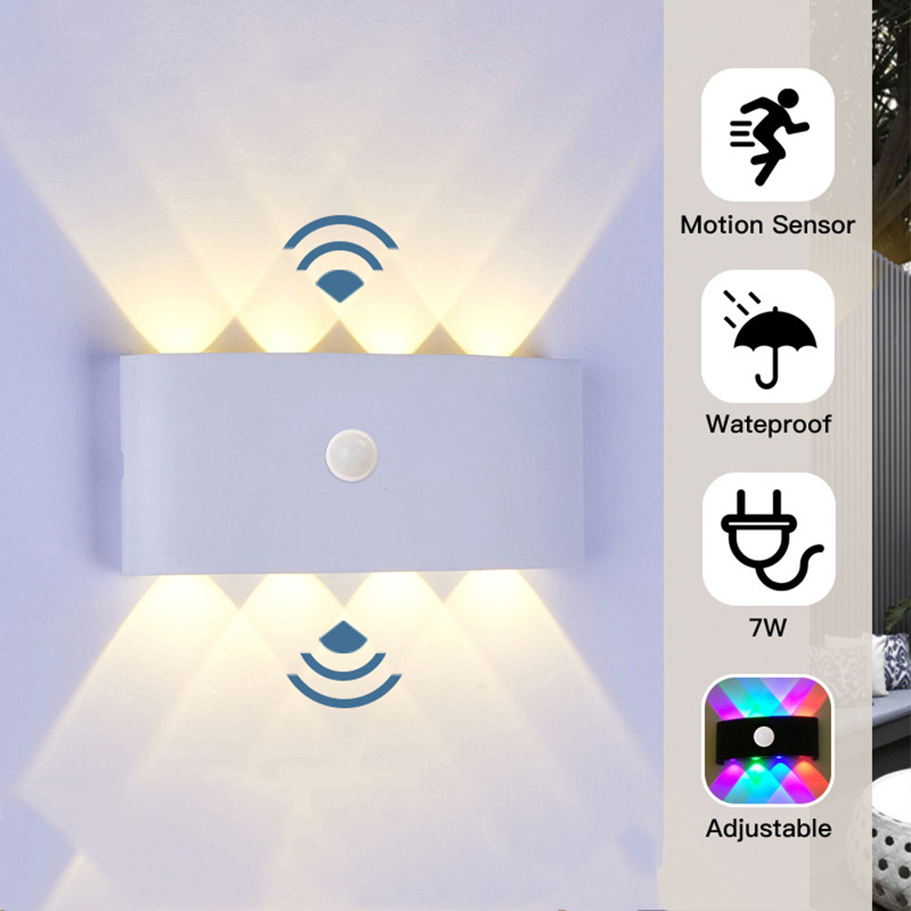 PIR Motion Sensor Wall Lamp AC - Outdoor Lighting Amazon recension och pris