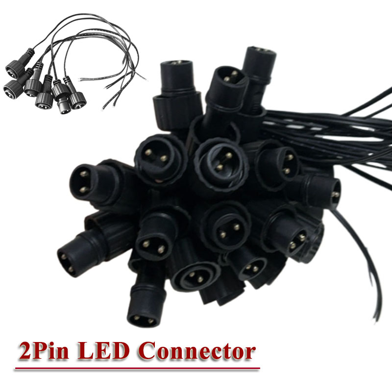 Outdoor LED 2Pin Connector wit - Outdoor Lighting Wire Connectors recension och pris
