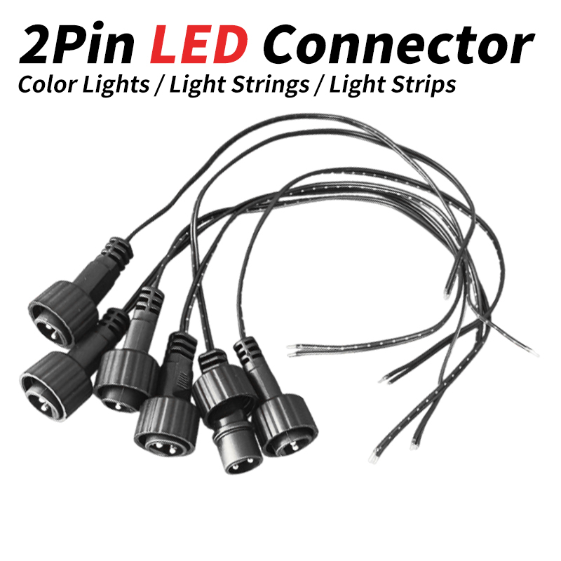 Outdoor LED 2Pin Connector wit - Outdoor Lighting Wire Connectors recension och pris