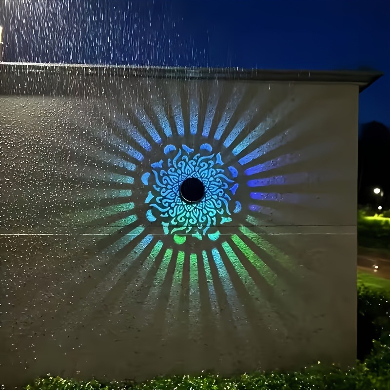 Solar LED Wall Light Mandala P - Outdoor Lighting Solar Panel recension och pris
