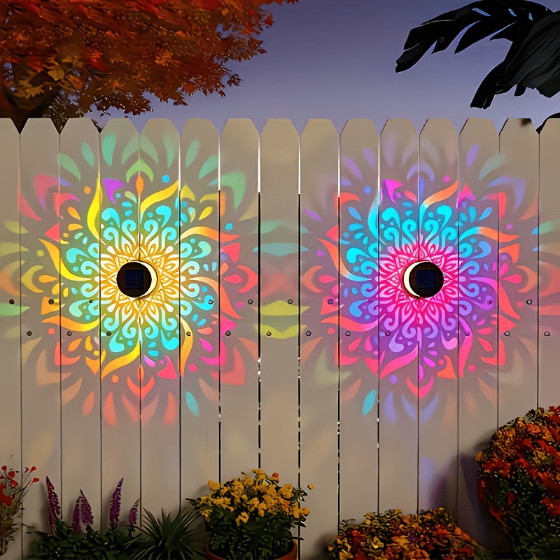 Solar LED Wall Light Mandala P - Outdoor Lighting Solar Panel recension och pris