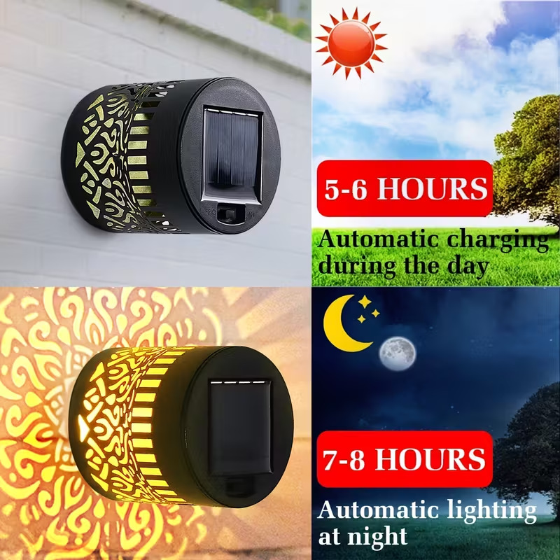 Solar LED Wall Light Mandala P - Outdoor Lighting Solar Panel recension och pris
