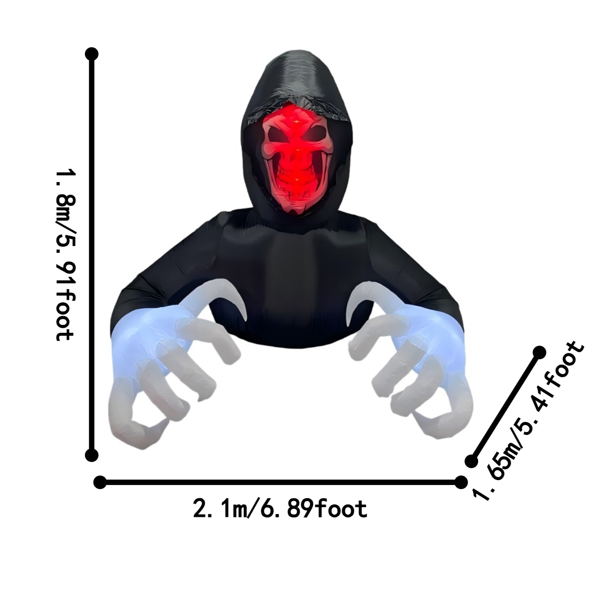 Halloween Light Up Groundbreak - Outdoor Lighting Halloween recension och pris