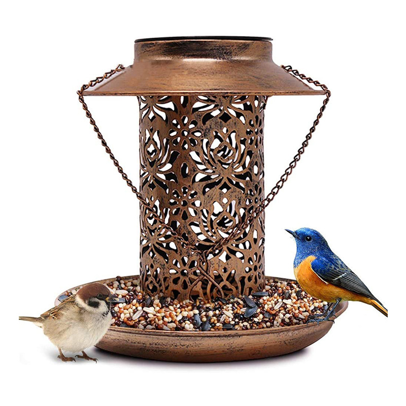 Hanging Bird House Metal Outdo - Outdoor Lighting Backyard Ideas recension och pris