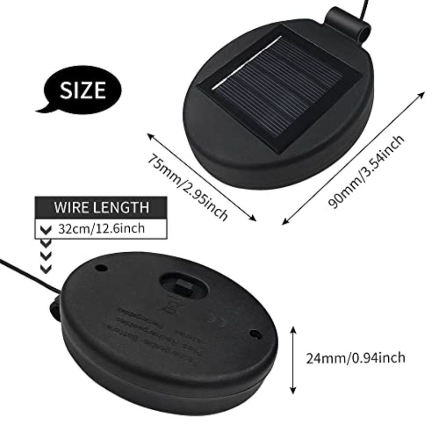 Solar Lantern Top LED Panel La - Outdoor Lighting Solar Panel recension och pris