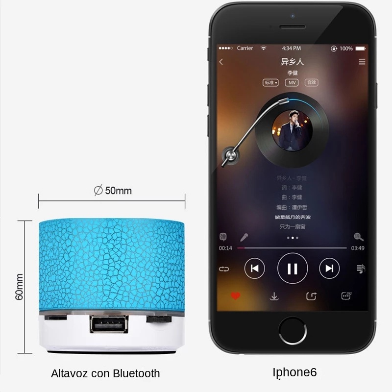 Mini Portable Outdoor Speaker  - Outdoor Lighting Wireless recension och pris